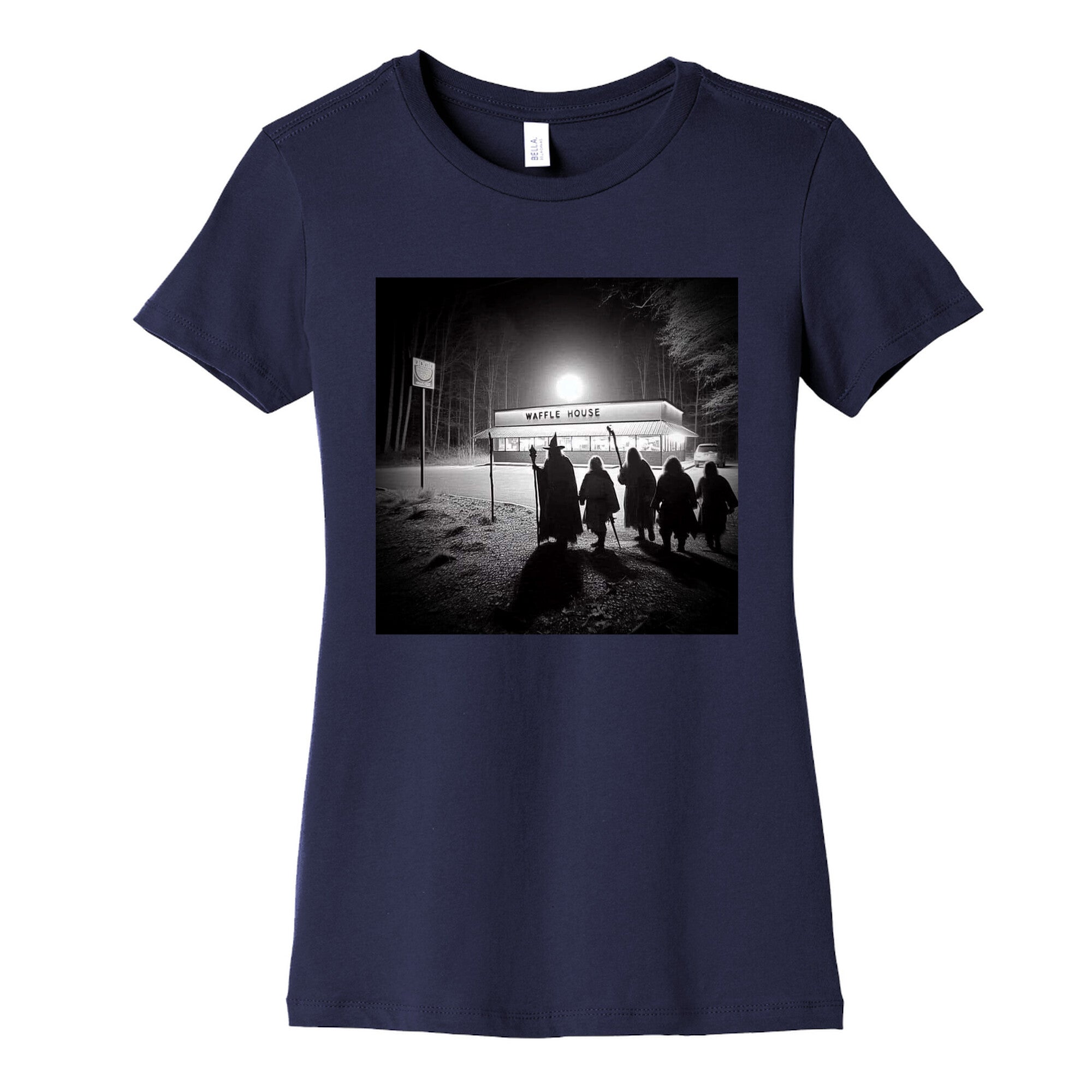 Fellowship Of The Waffle House Womens Cotton Tee