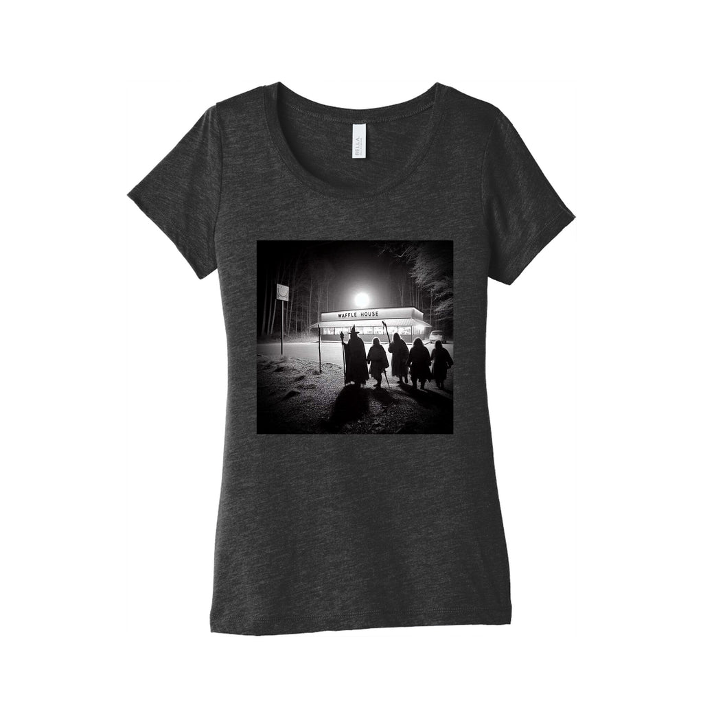 Fellowship Of The Waffle House Womens Triblend Tee