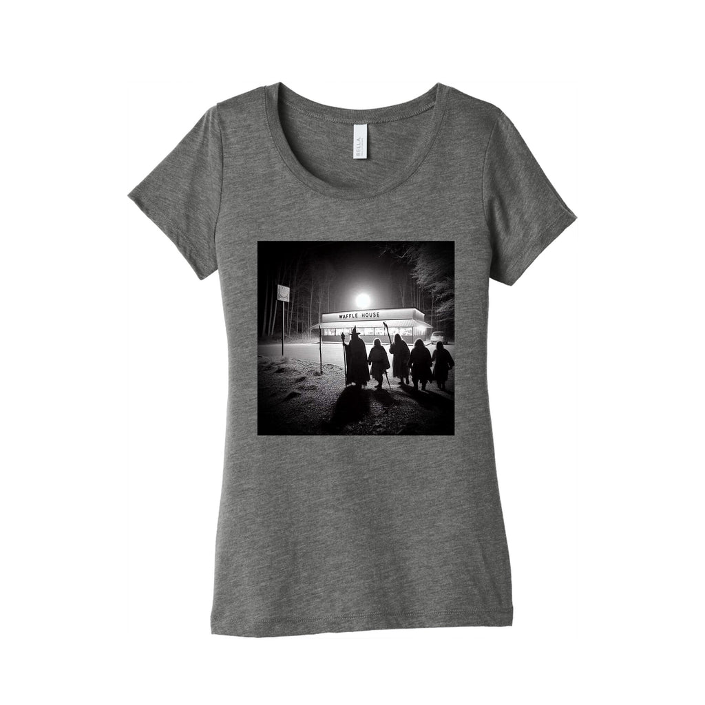 Fellowship Of The Waffle House Womens Triblend Tee
