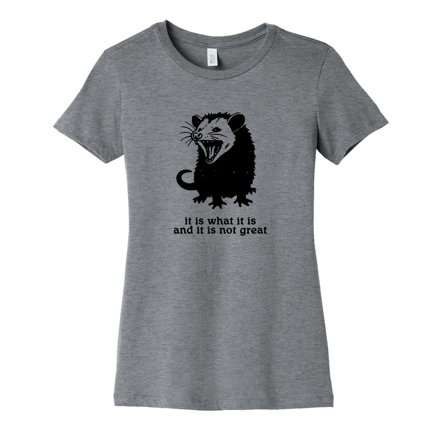 It Is What It Is Womens Cotton Tee