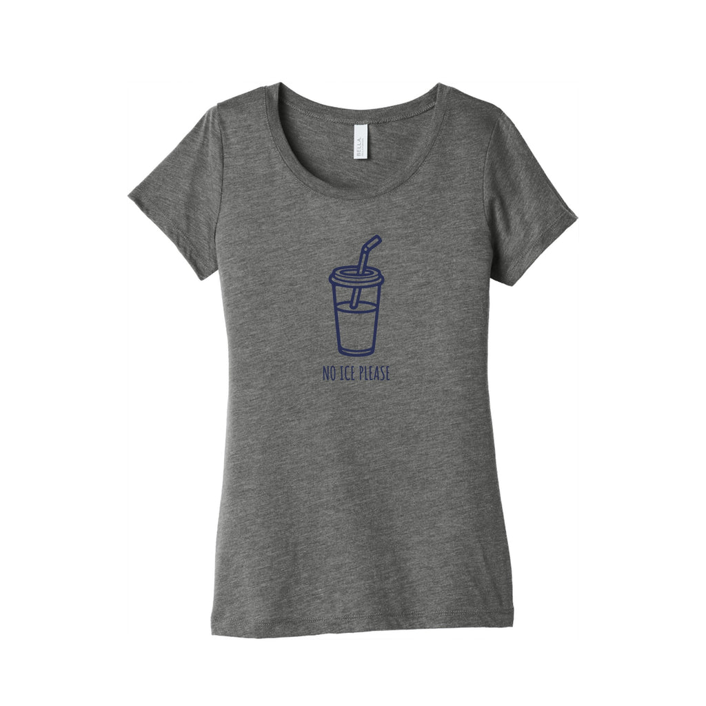 No ICE Please Womens Triblend Tee