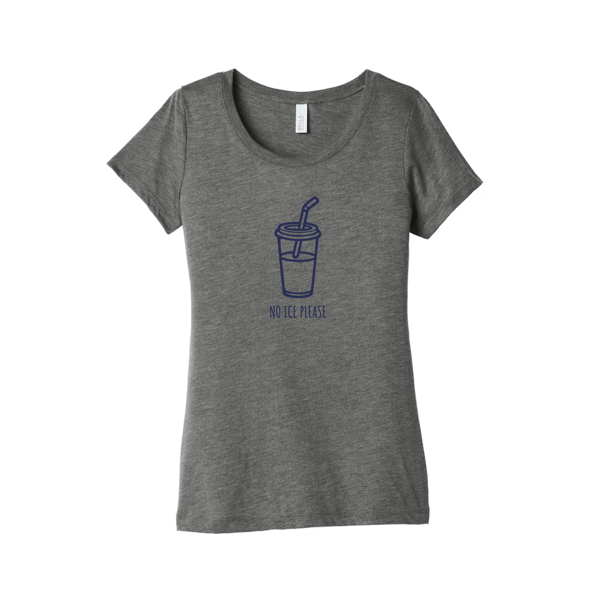 No ICE Please Womens Triblend Tee