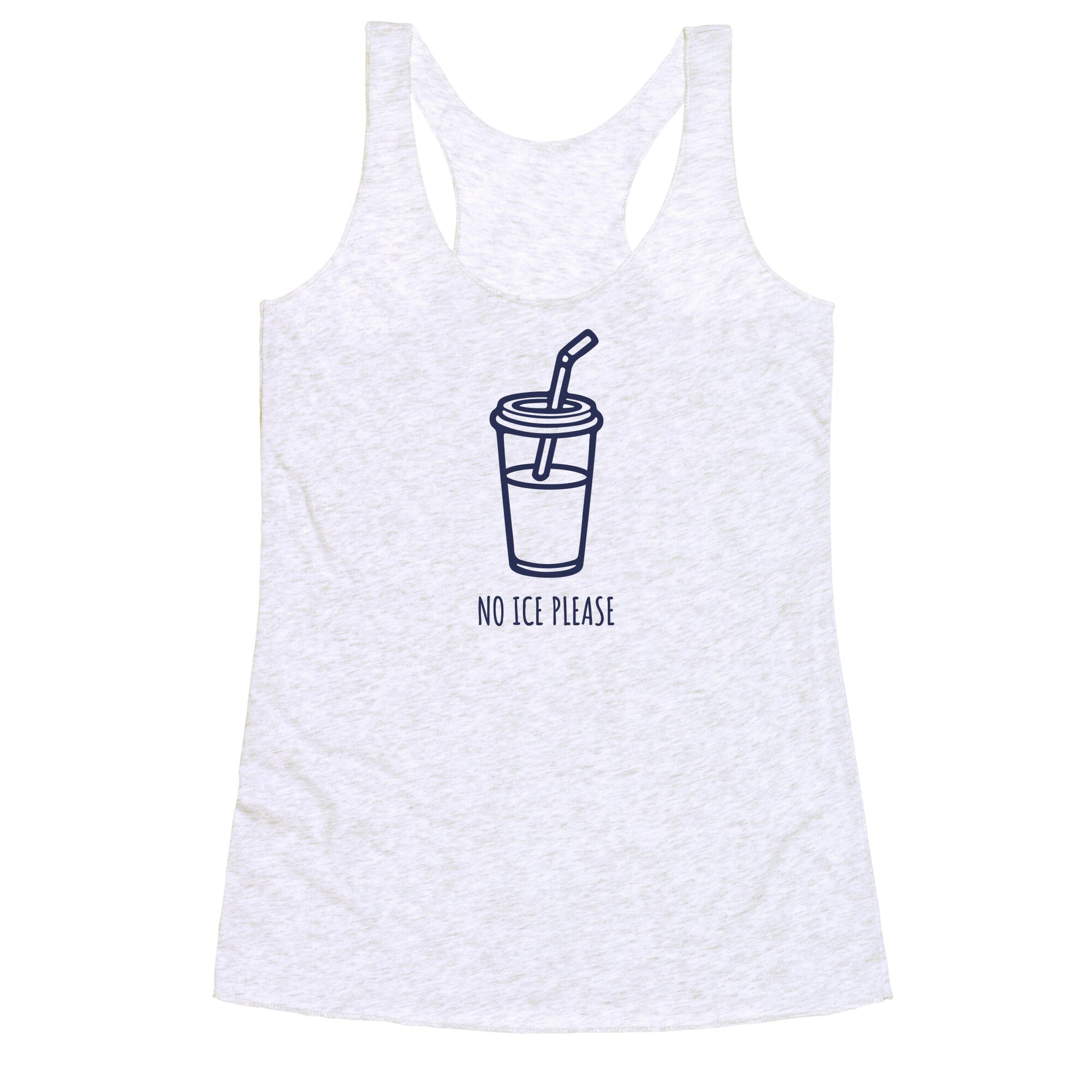 No ICE Please Racerback Tank