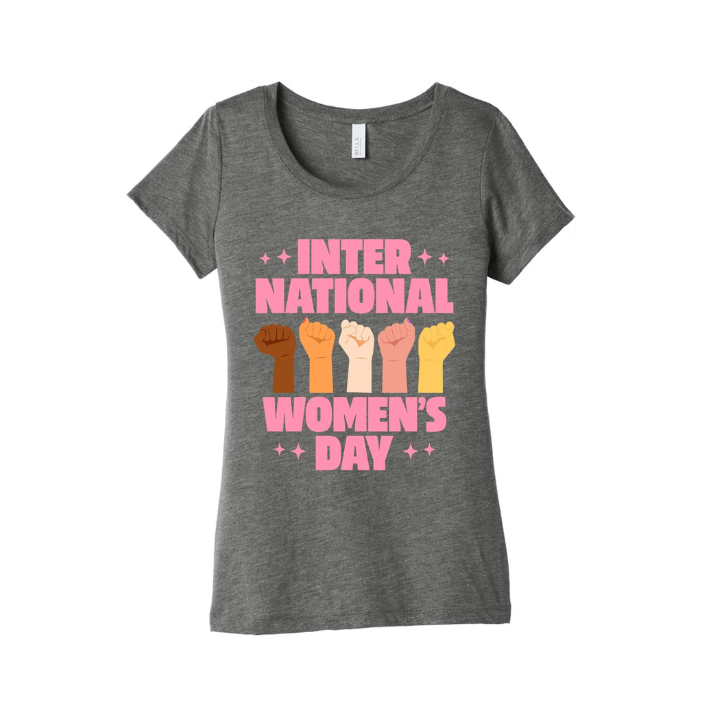 International Womens Day Womens Triblend Tee