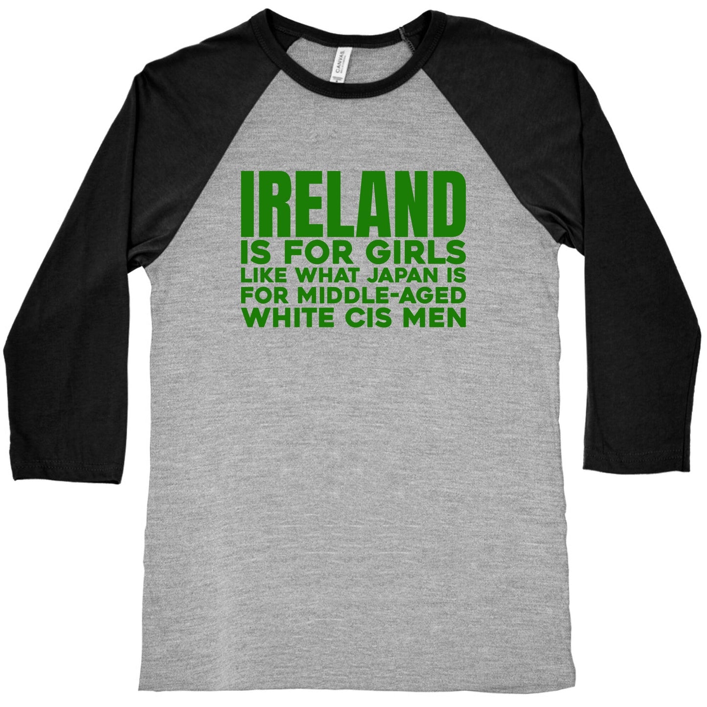 Ireland Baseball Tee
