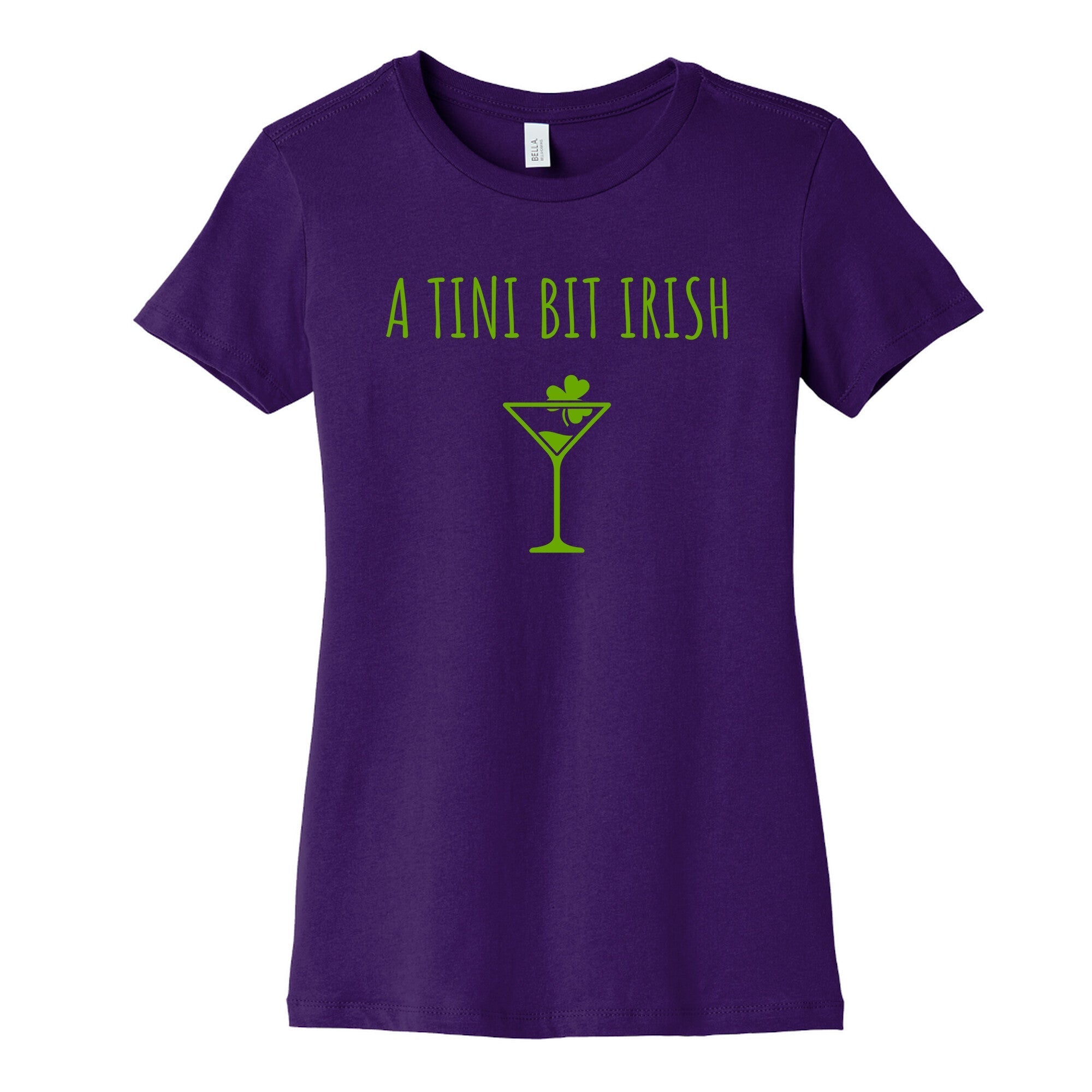 A Tini Bit Irish Womens Cotton Tee