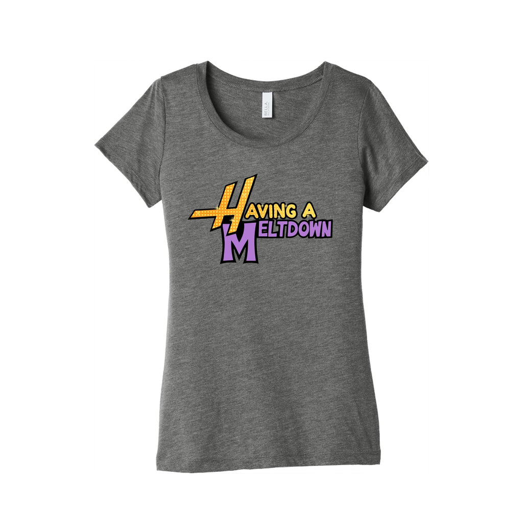 Having A Meltdown Womens Triblend Tee
