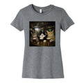 Saint Patrick Cats Womens Cotton Tee