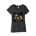 Saint Patrick Cats Womens Triblend Tee