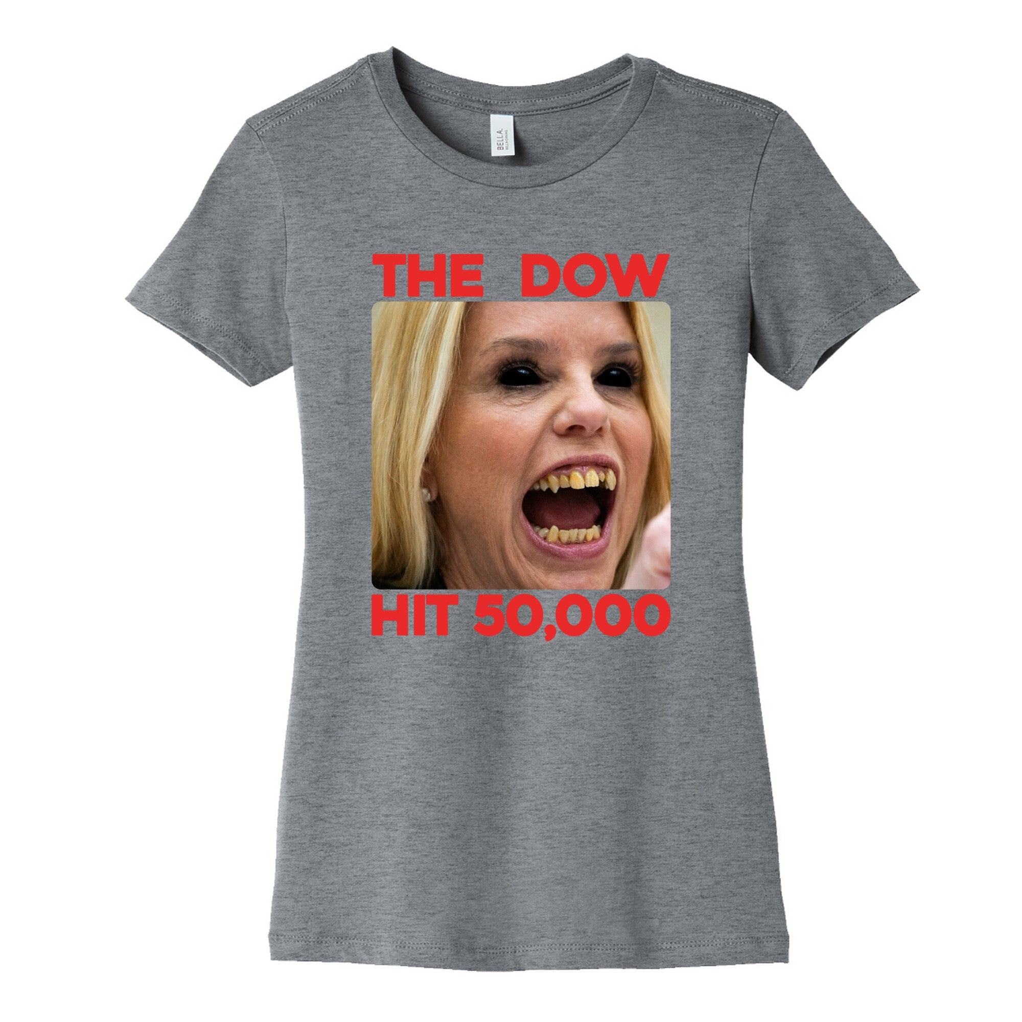 Bondi The DOW Hit 50,000 Womens Cotton Tee