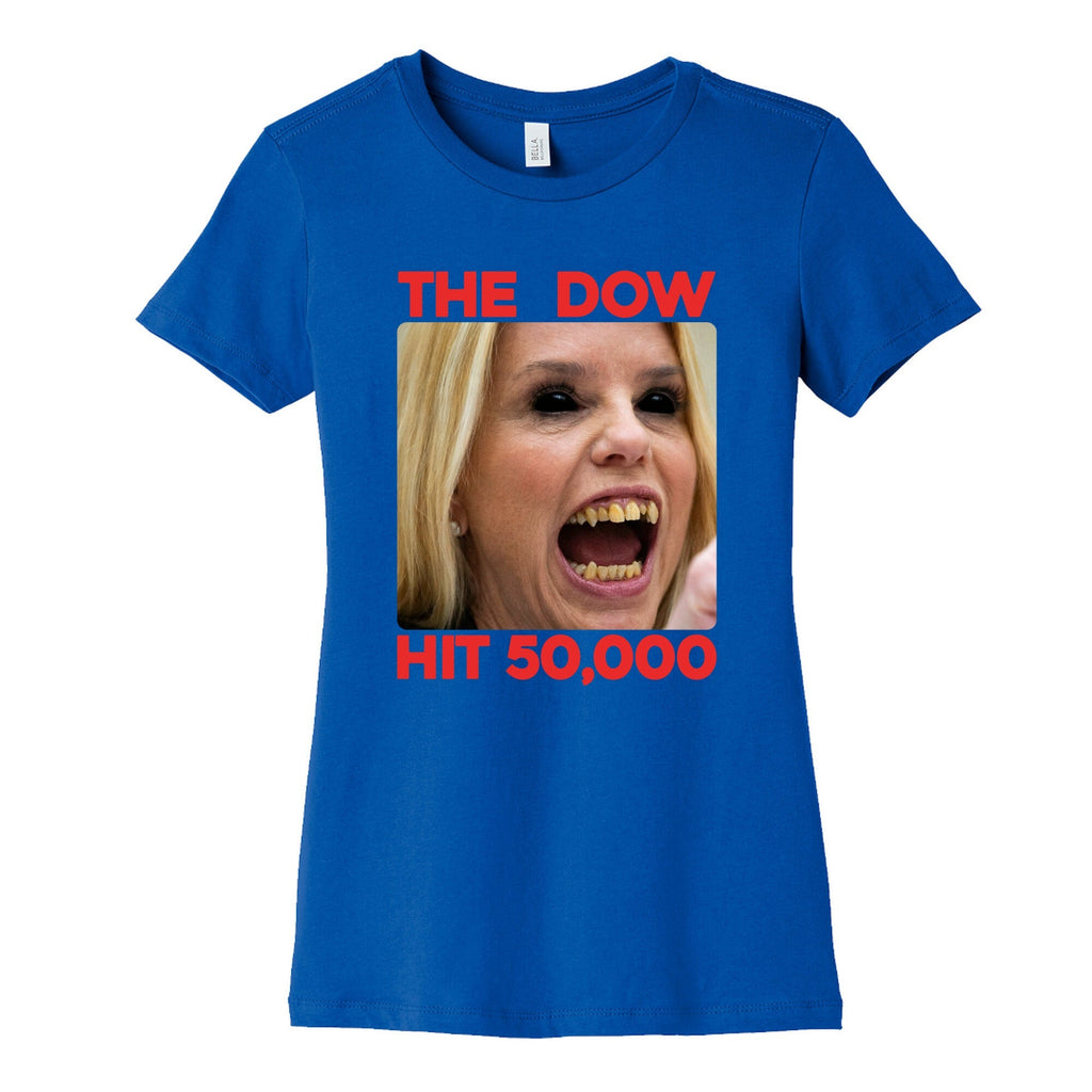 Bondi The DOW Hit 50,000 Womens Cotton Tee