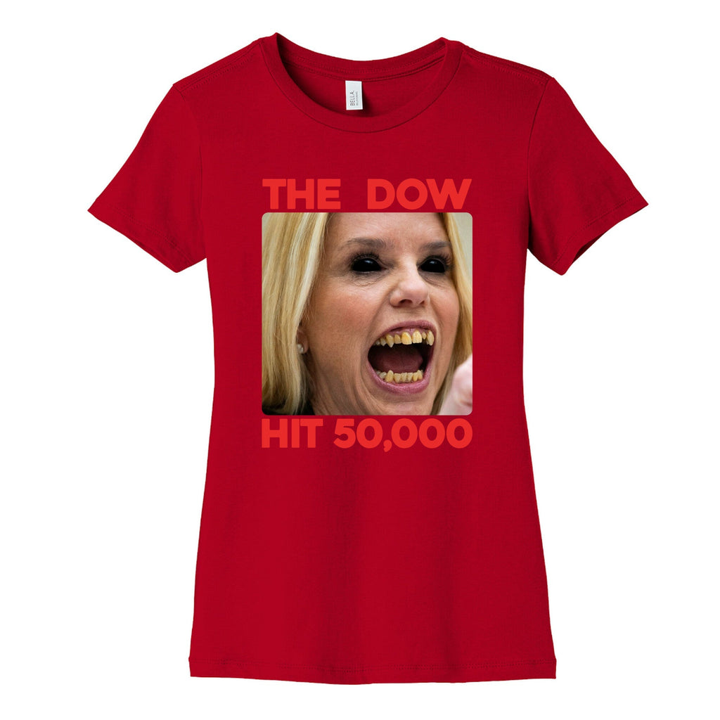 Bondi The DOW Hit 50,000 Womens Cotton Tee