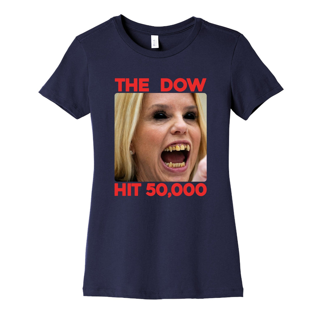 Bondi The DOW Hit 50,000 Womens Cotton Tee