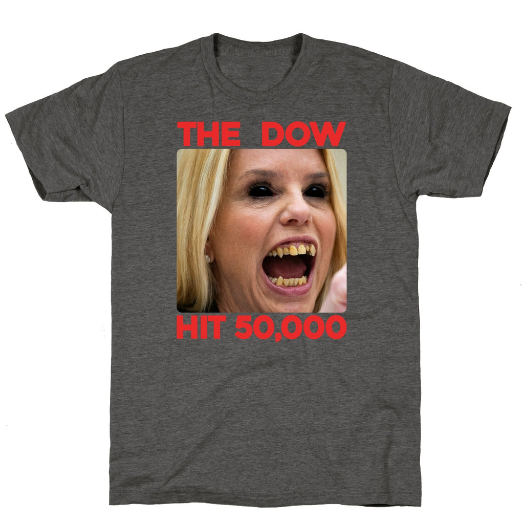 Bondi The DOW Hit 50,000 Unisex Triblend Tee