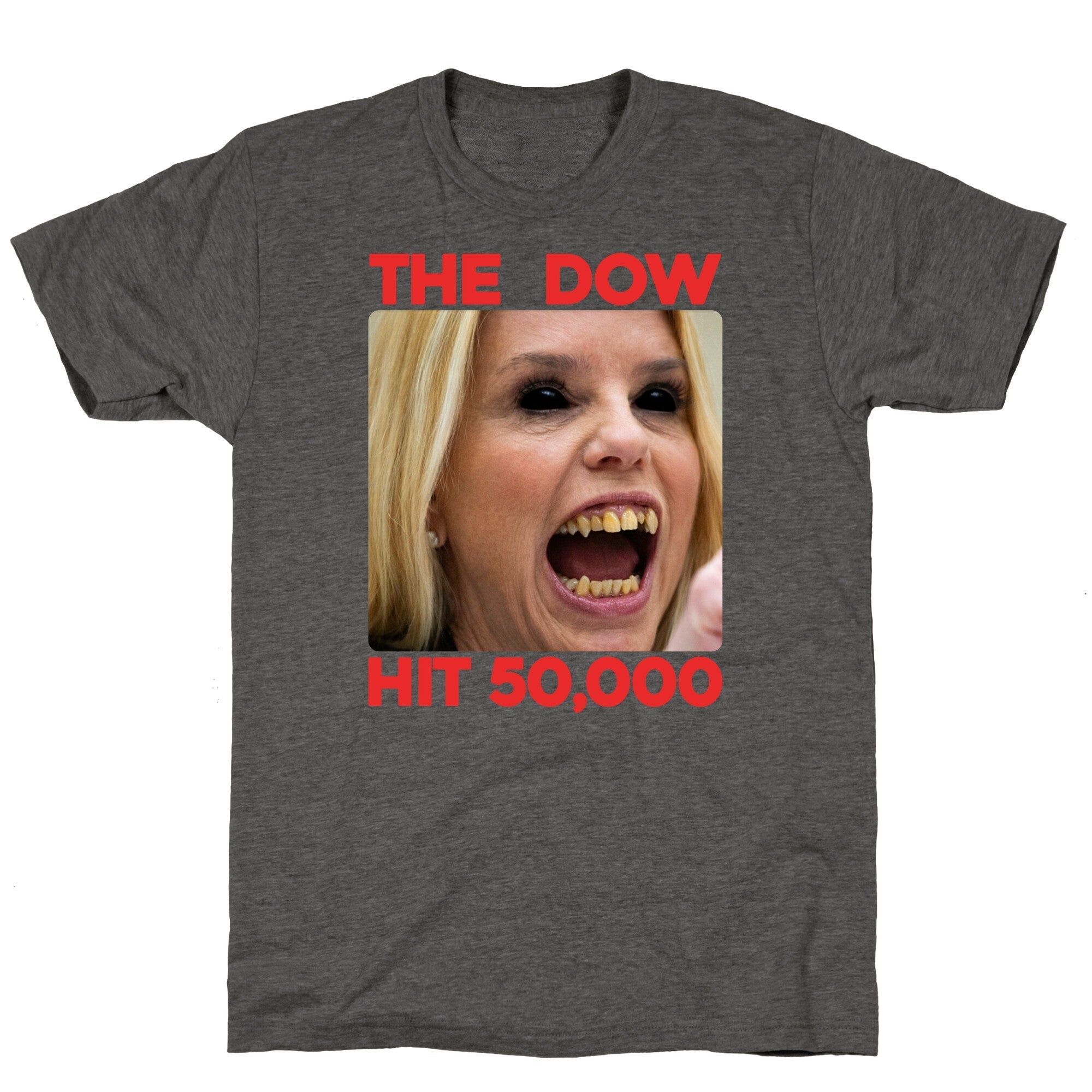 Bondi The DOW Hit 50,000 Unisex Triblend Tee