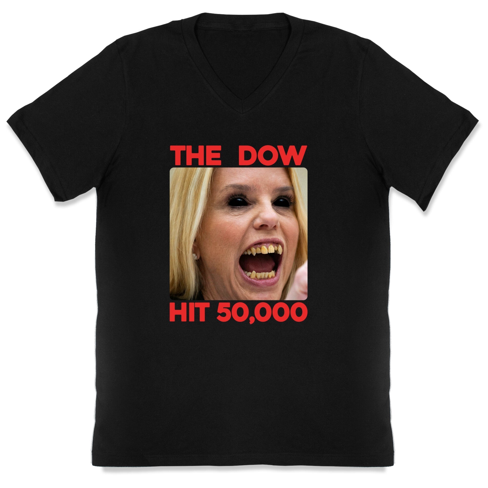 Bondi The DOW Hit 50,000 V-Neck