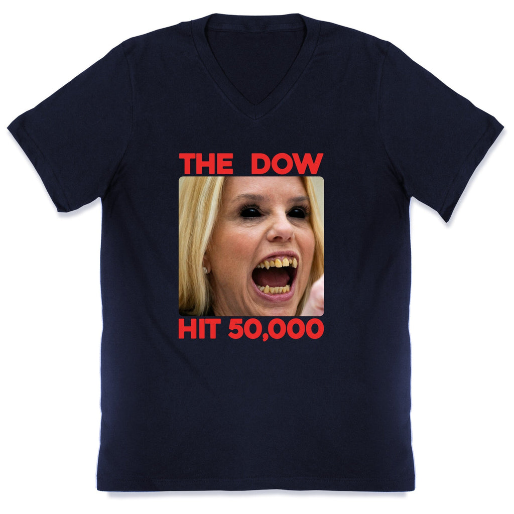 Bondi The DOW Hit 50,000 V-Neck