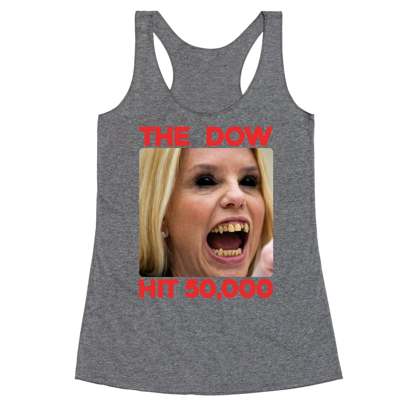 Bondi The DOW Hit 50,000 Racerback Tank