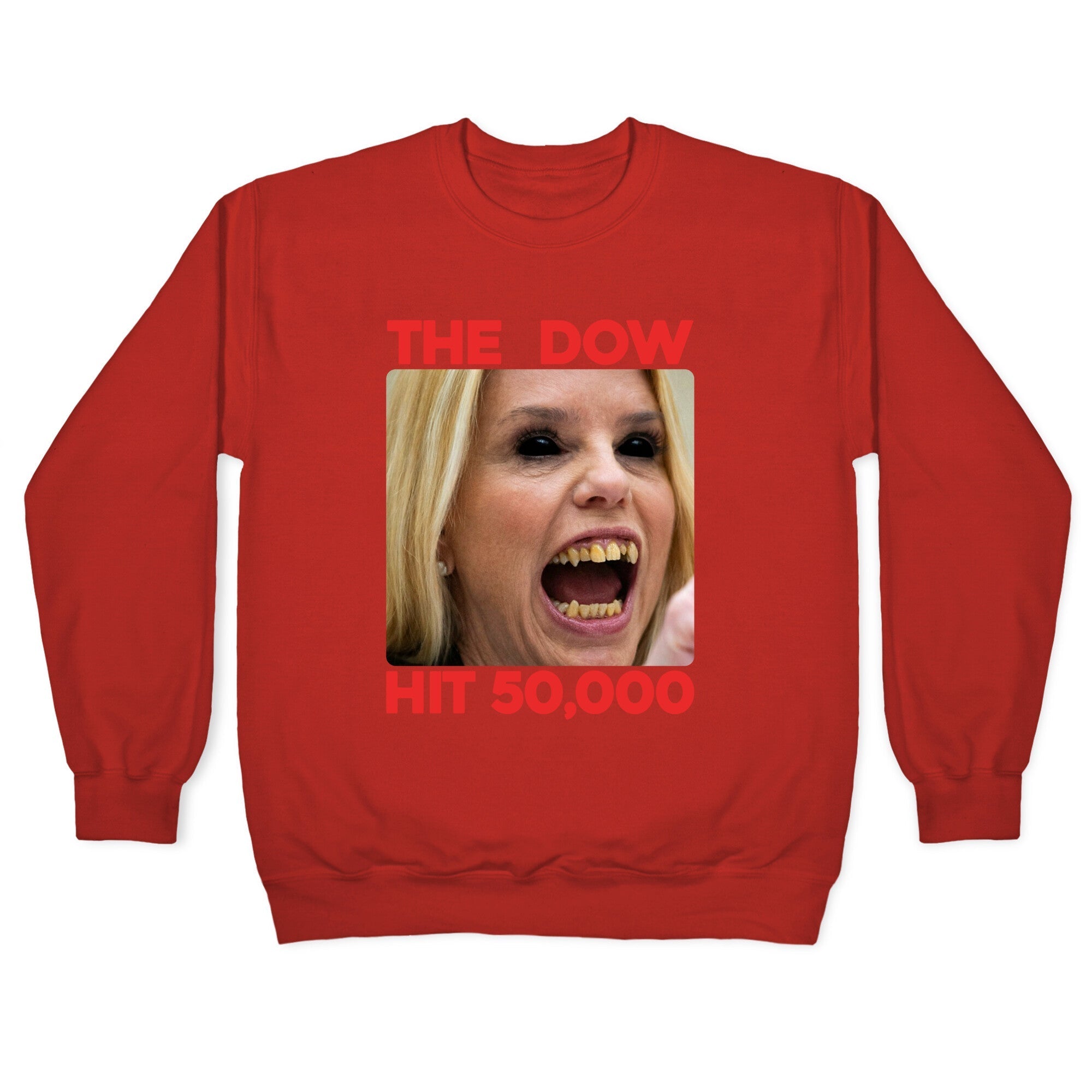 Bondi The DOW Hit 50,000 Crewneck Sweatshirt