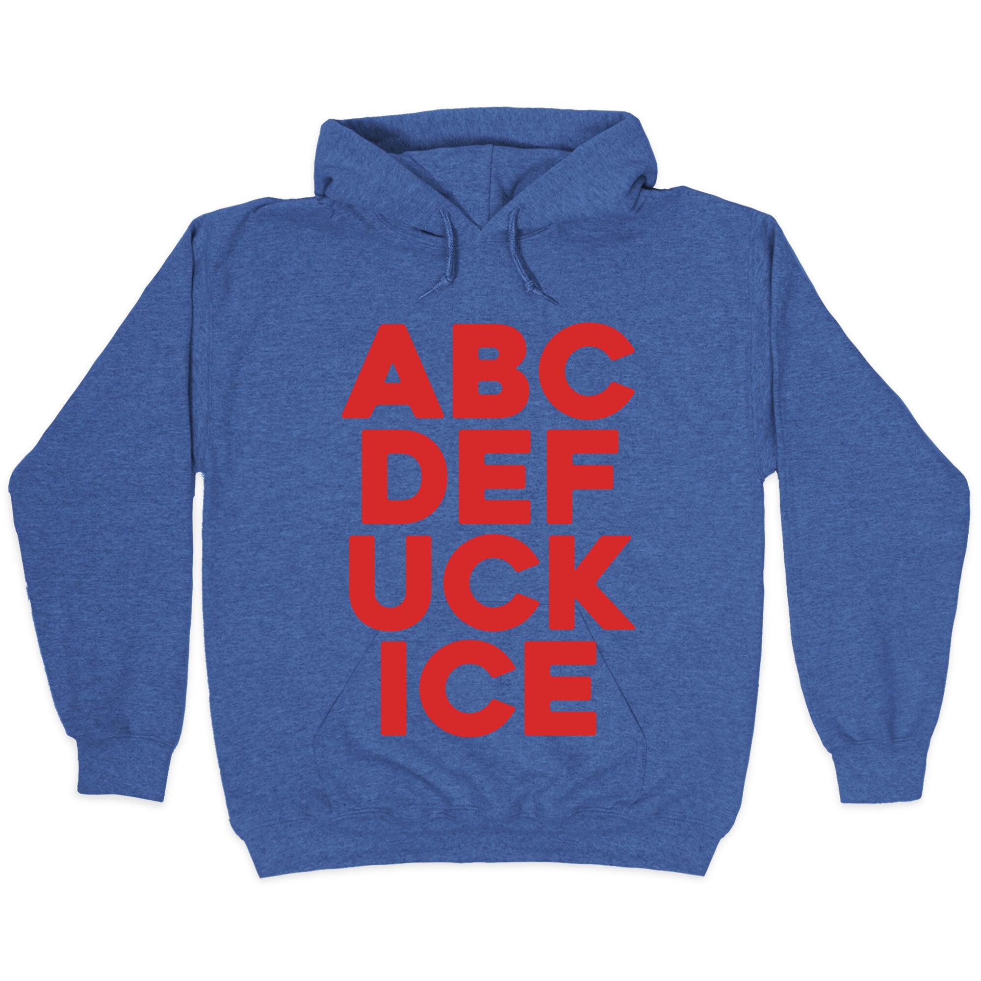 Fuck ICE Alphabet Hoodie