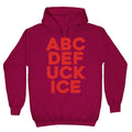 Fuck ICE Alphabet Hoodie