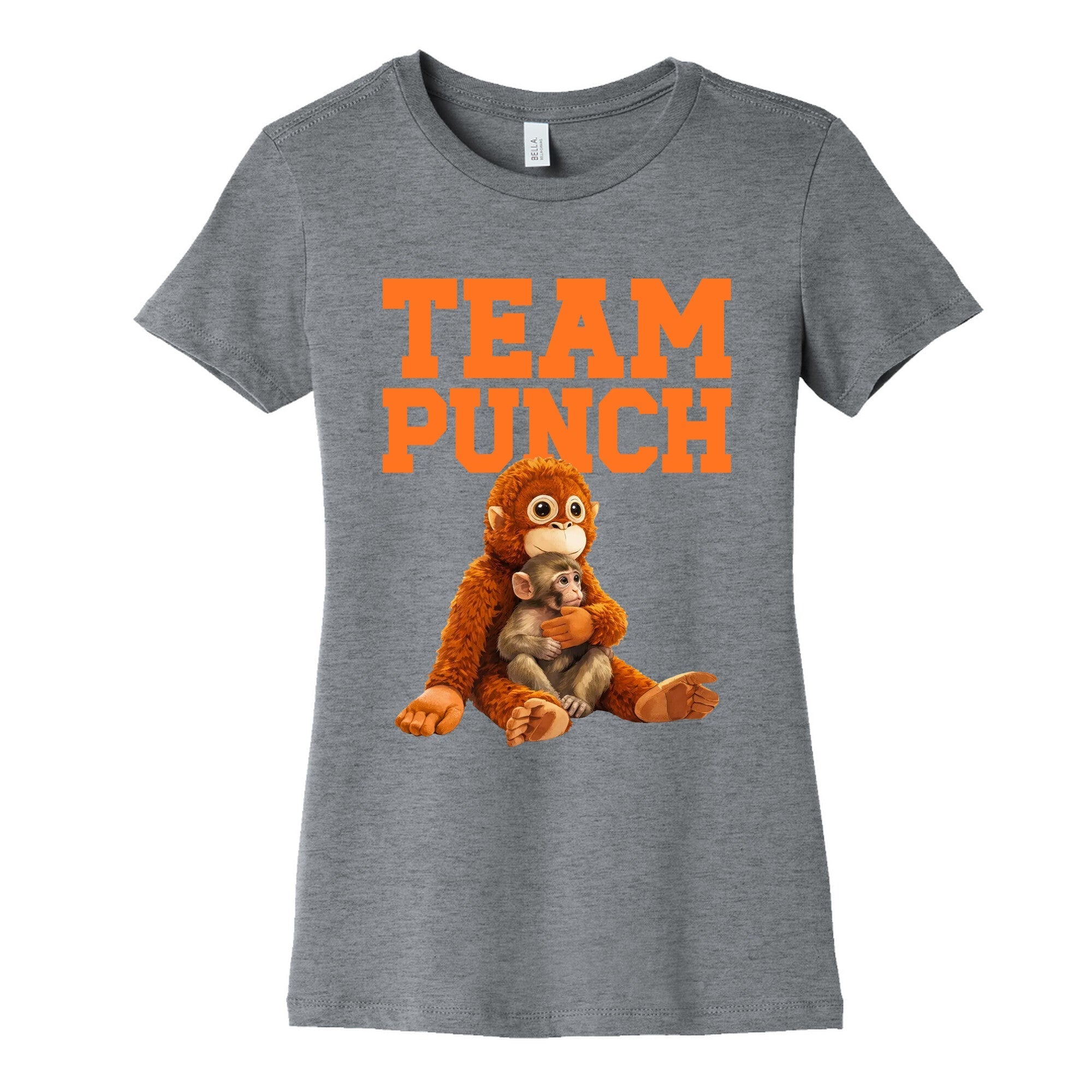 Punch The Monkey Womens Cotton Tee