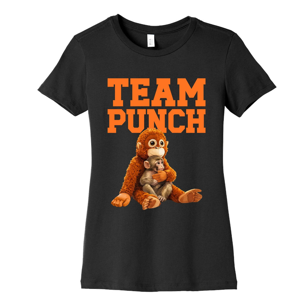 Punch The Monkey Womens Cotton Tee