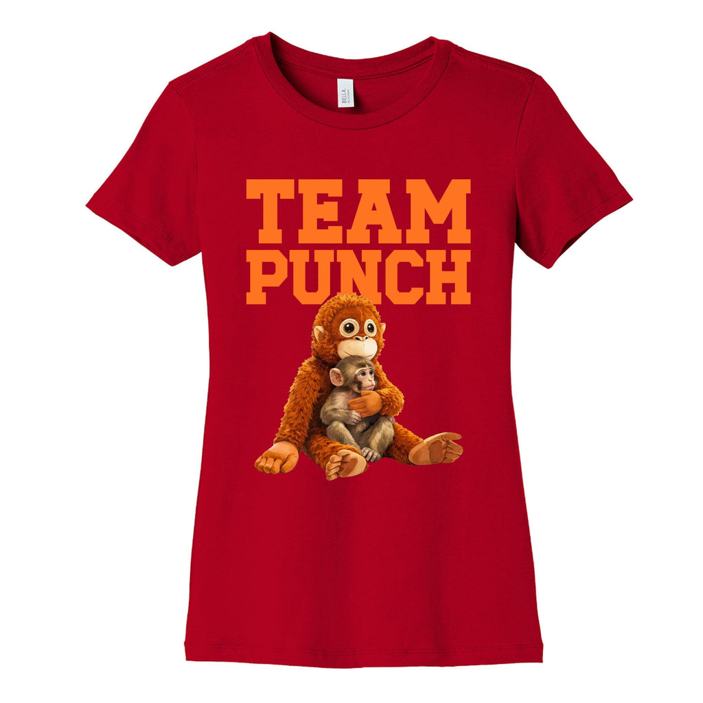 Punch The Monkey Womens Cotton Tee