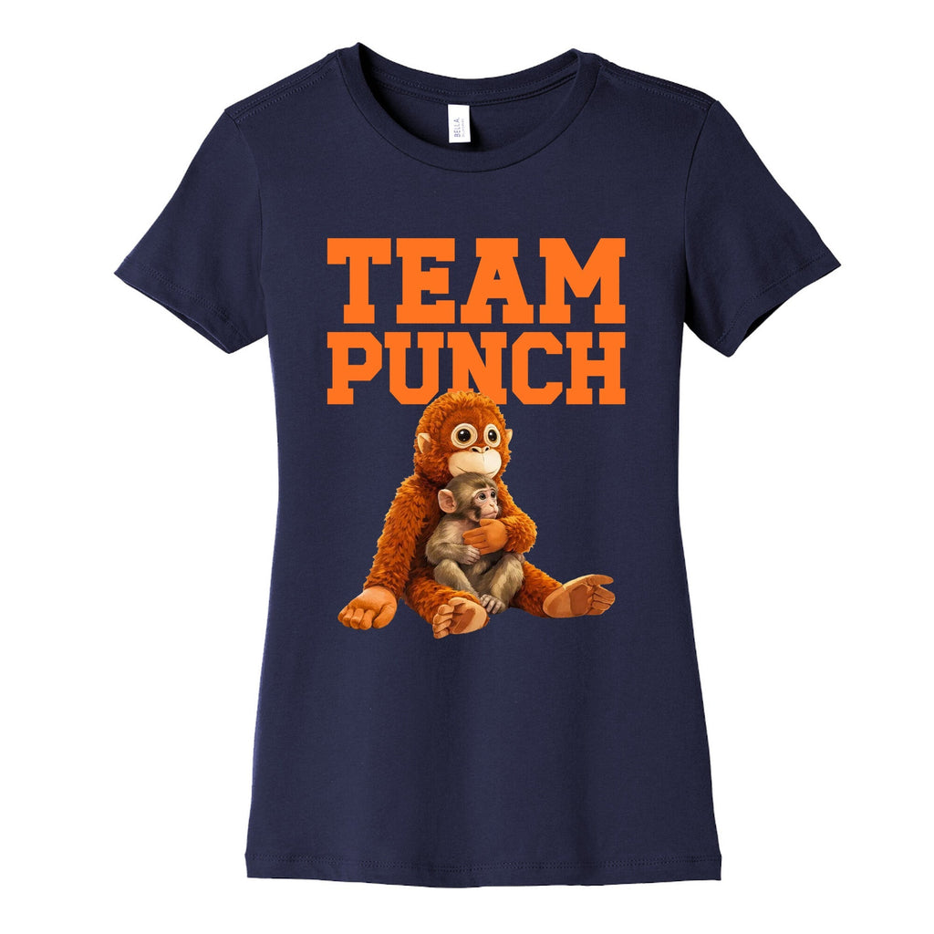 Punch The Monkey Womens Cotton Tee