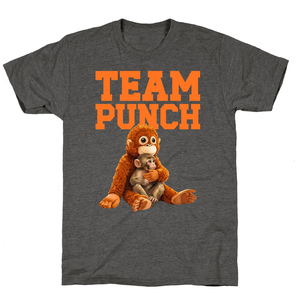 Punch The Monkey Unisex Triblend Tee