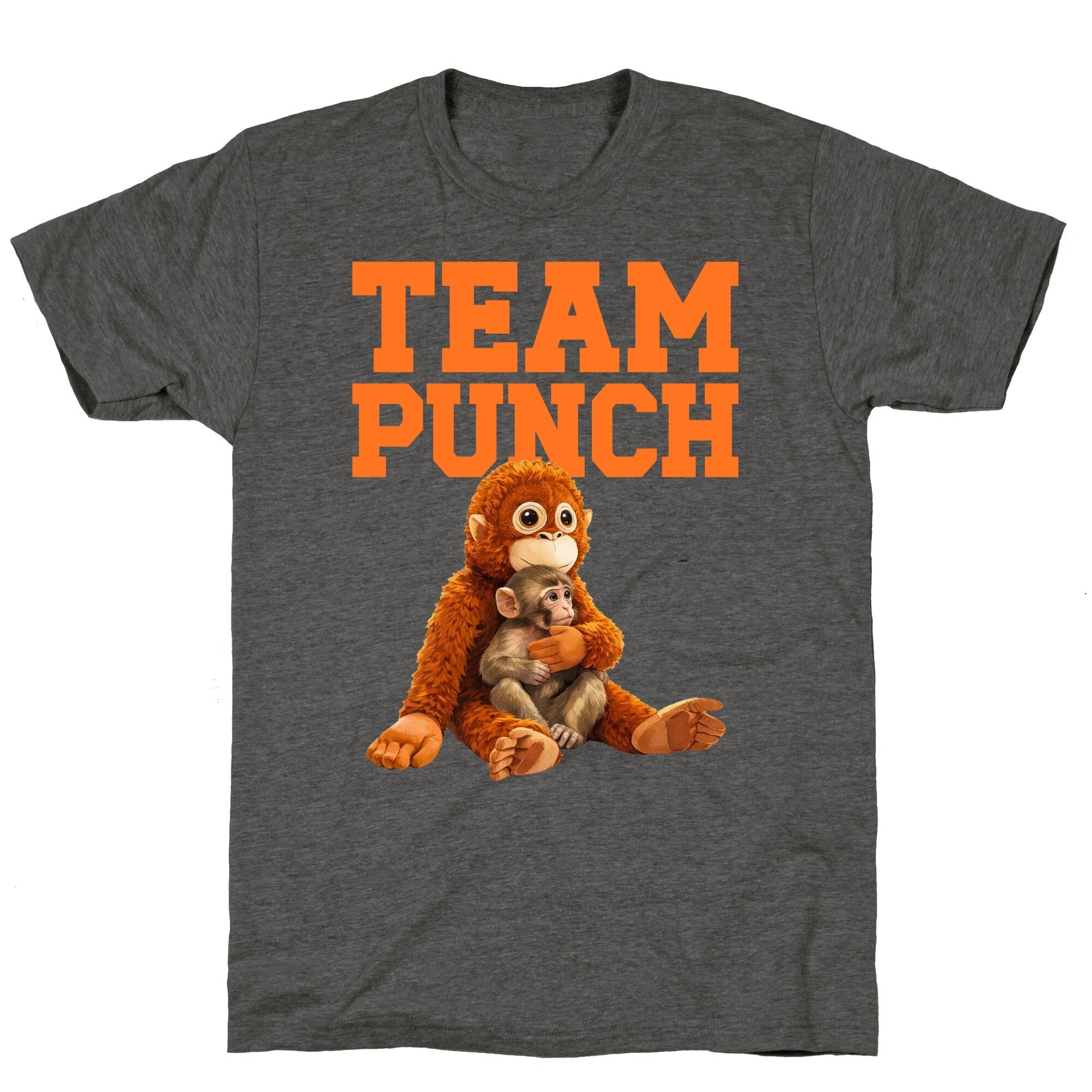 Punch The Monkey Unisex Triblend Tee