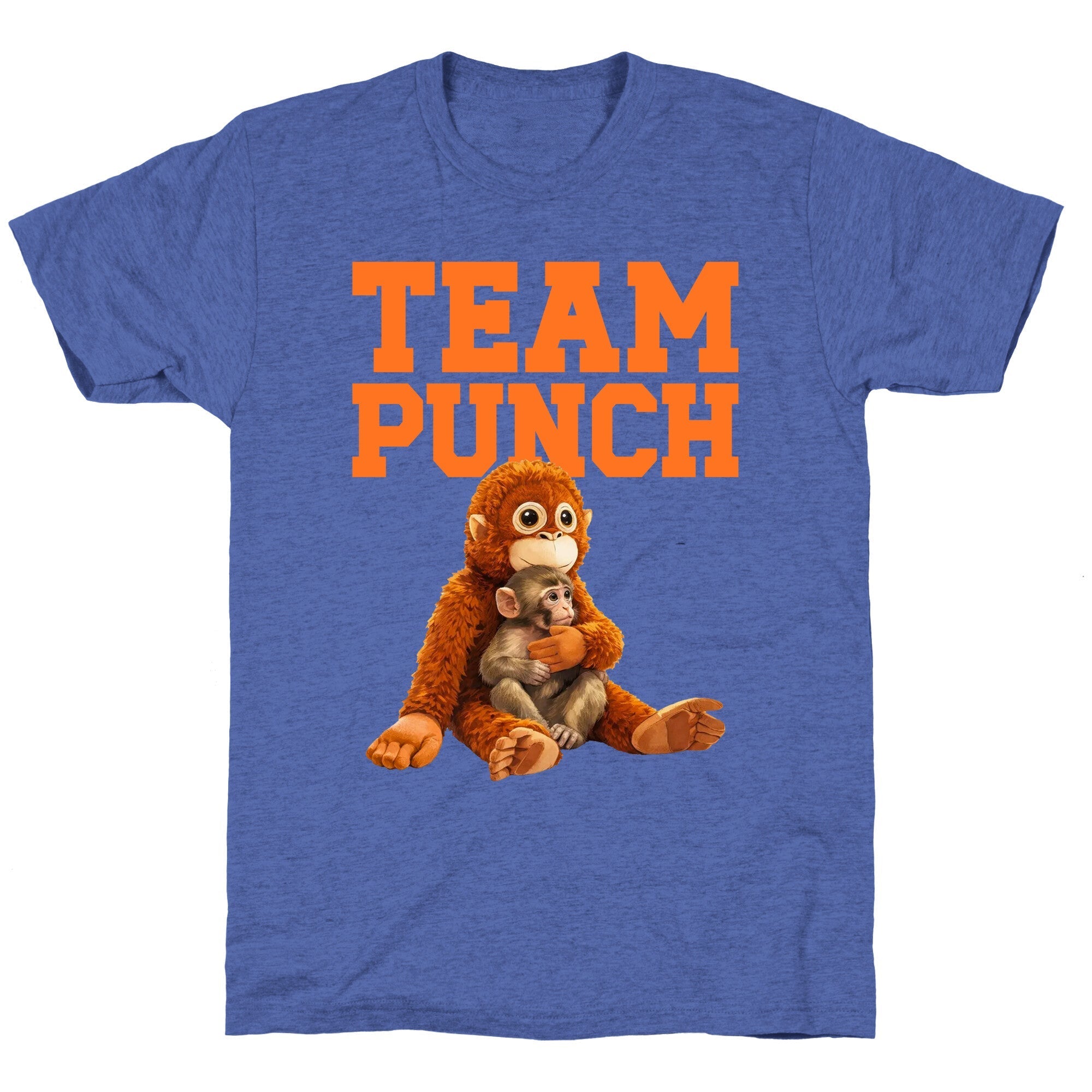 Punch The Monkey Unisex Triblend Tee