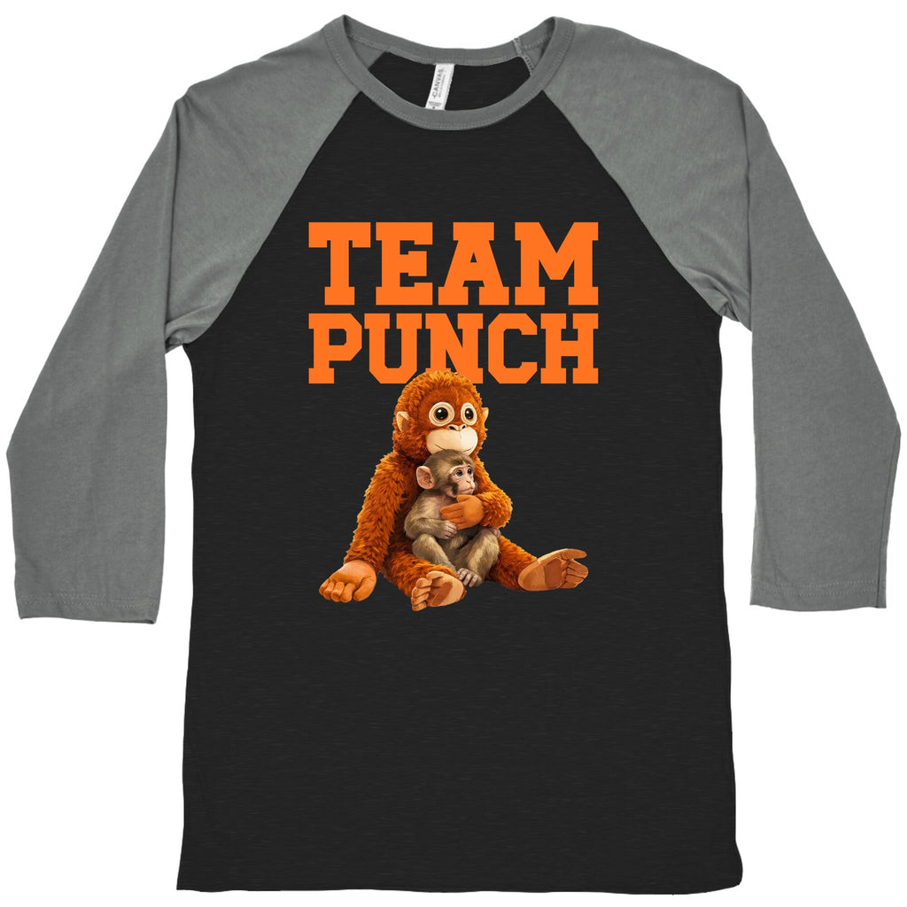 Punch The Monkey Baseball Tee