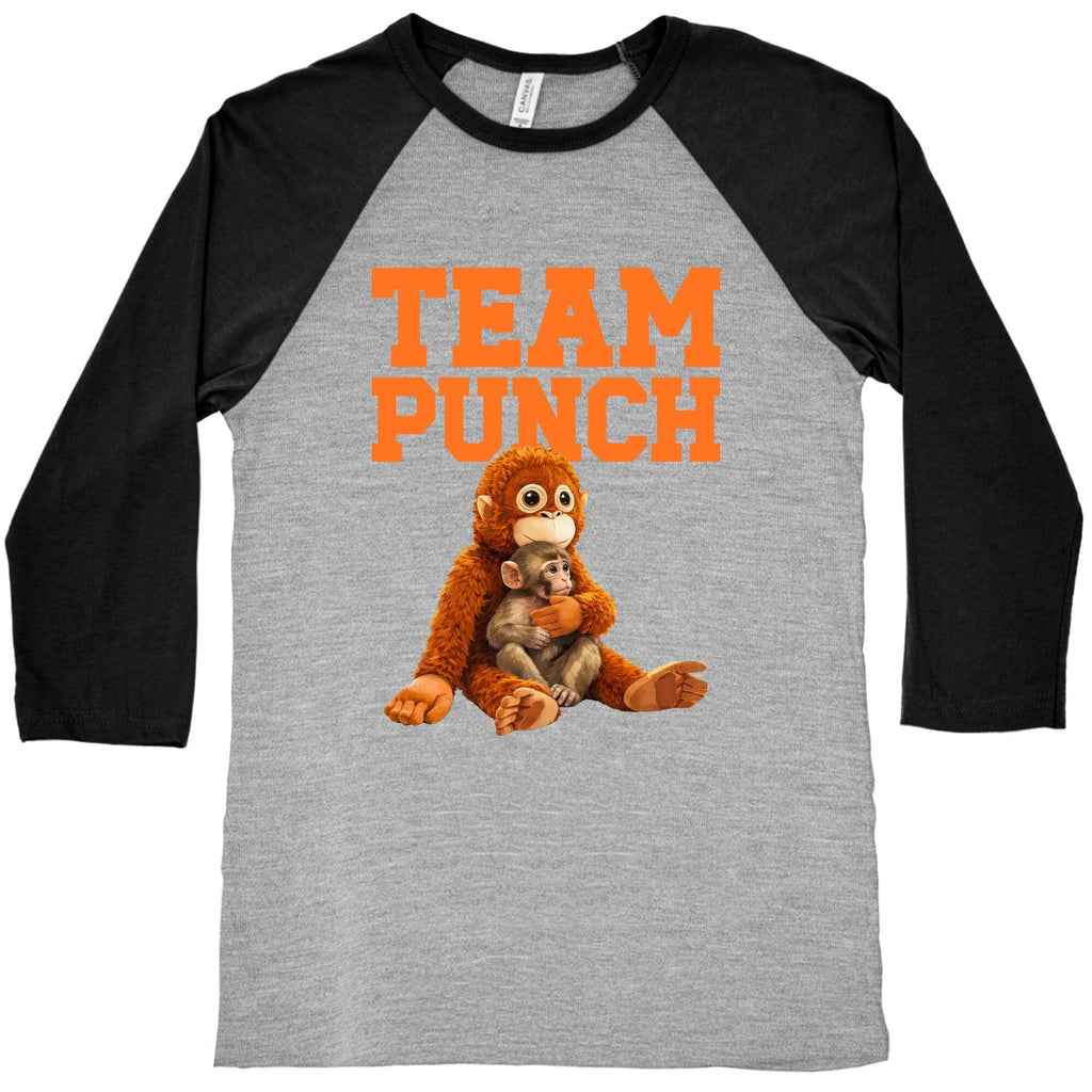 Punch The Monkey Baseball Tee