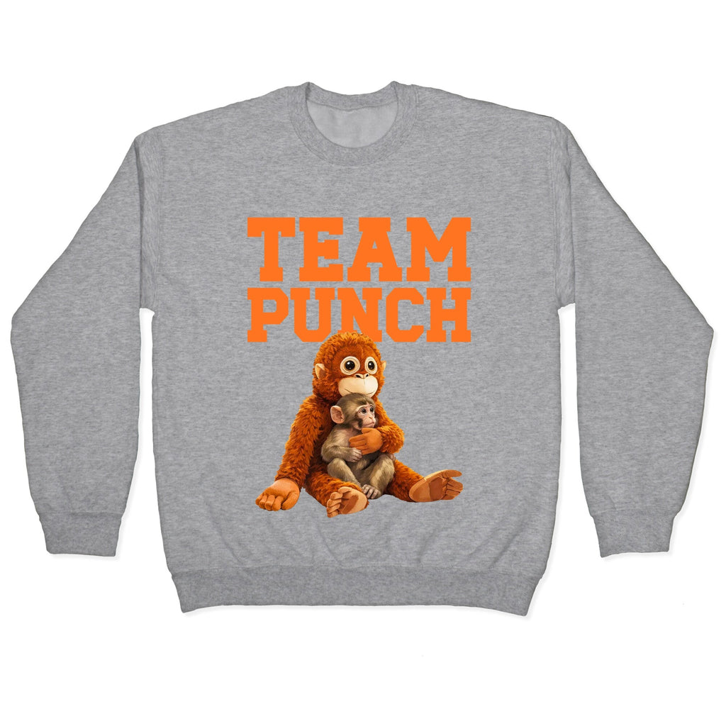 Punch The Monkey Crewneck Sweatshirt