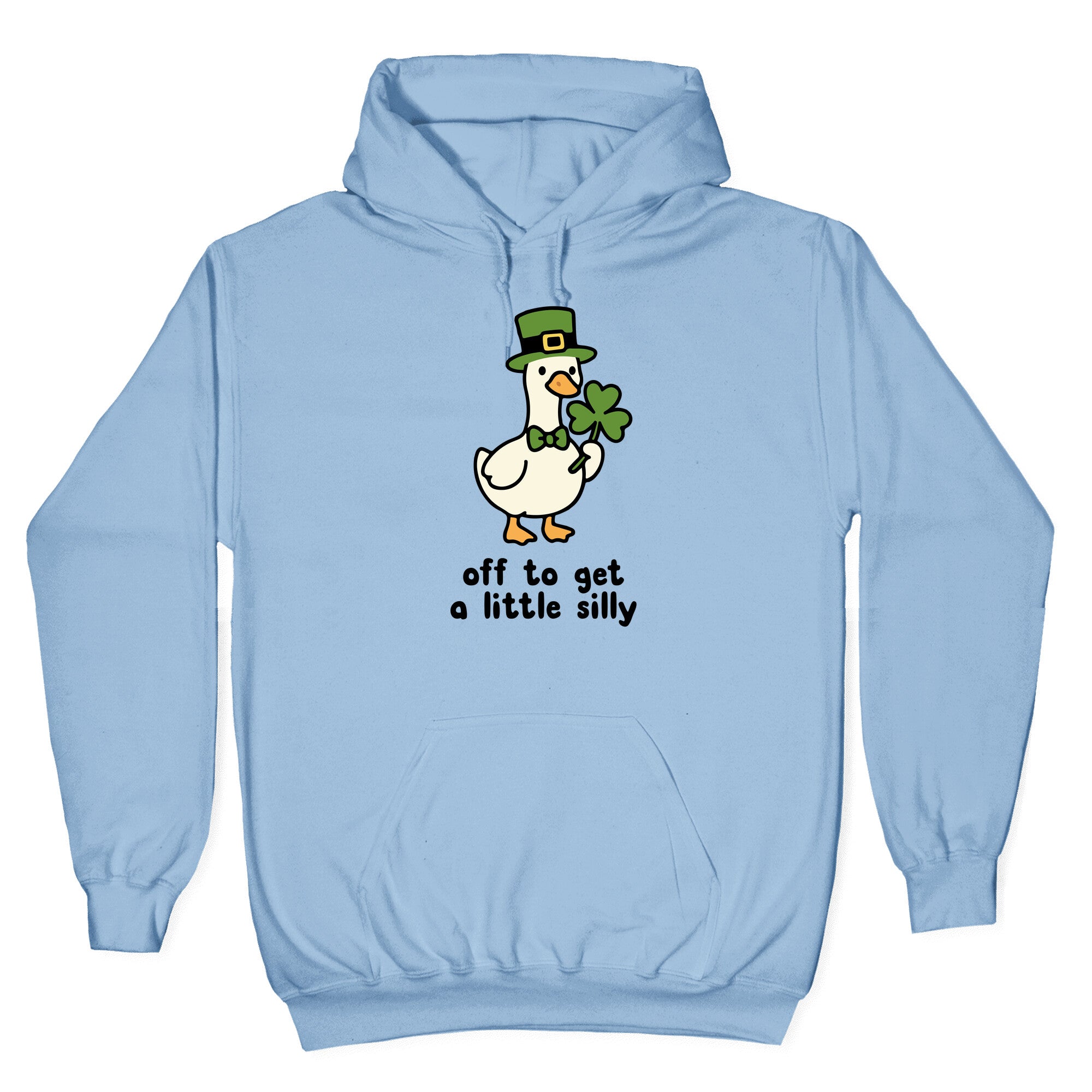 Saint Patricks Day Goose Hoodie