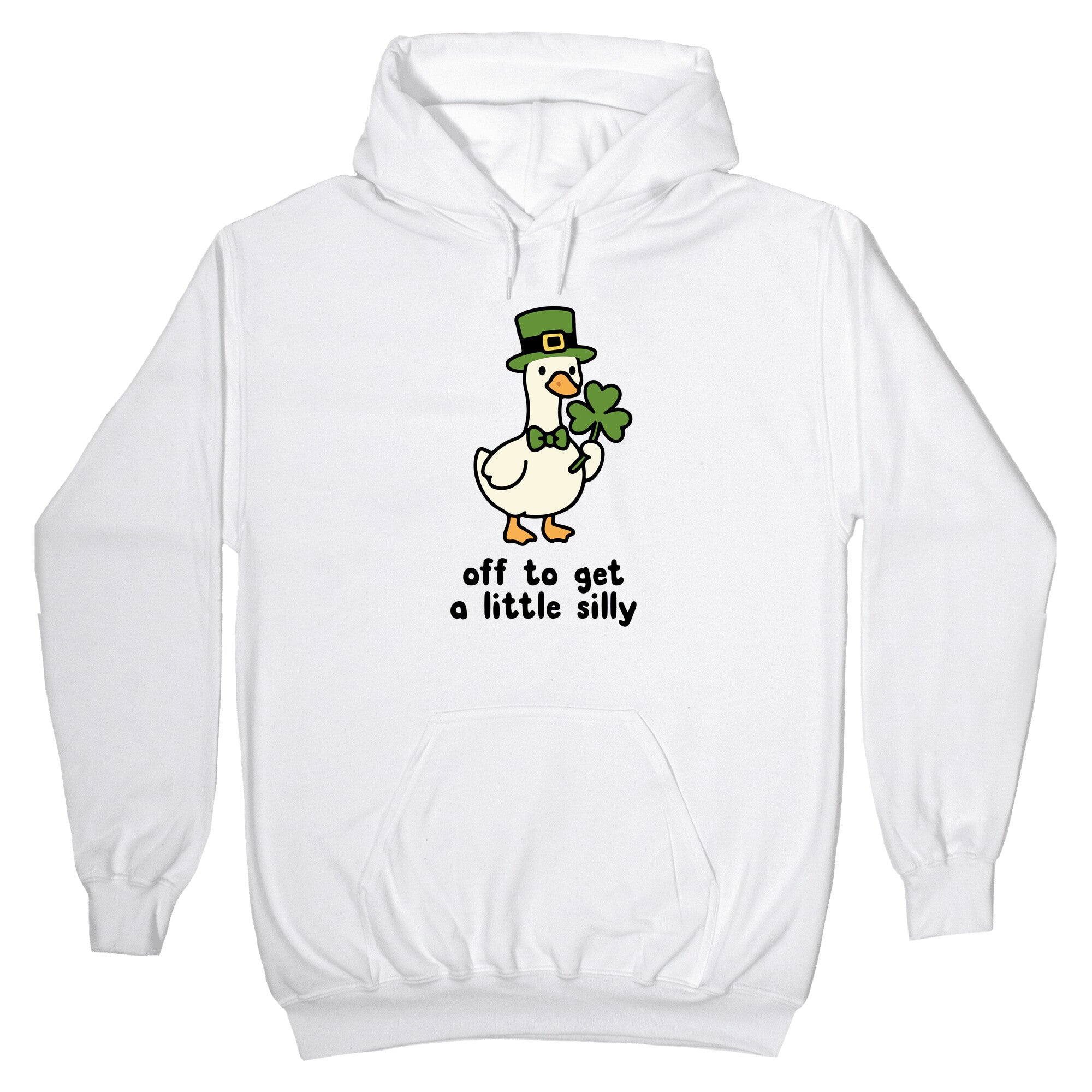 Saint Patricks Day Goose Hoodie
