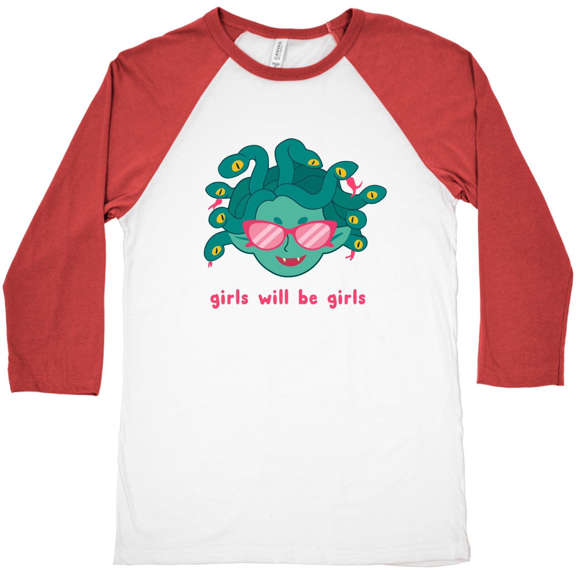 Girls Will Be Girls Baseball Tee