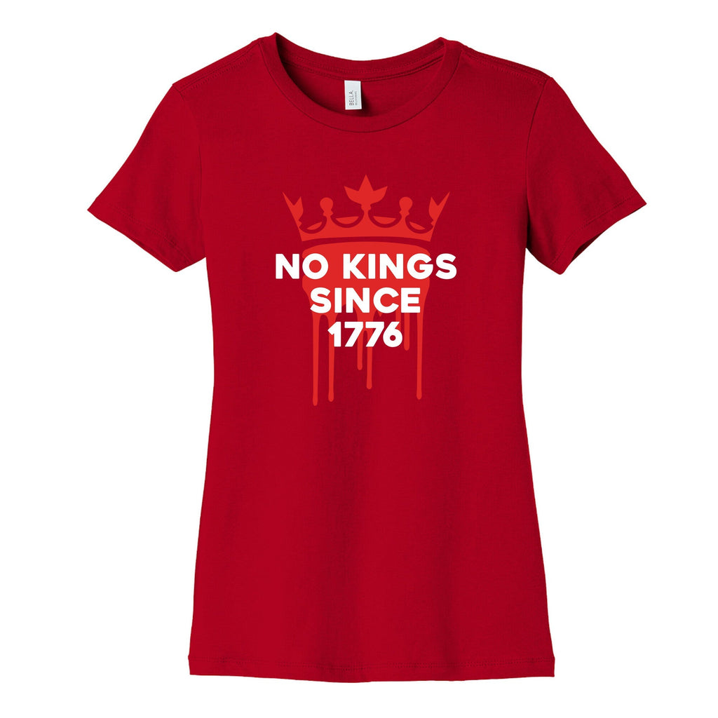 No Kings Womens Cotton Tee