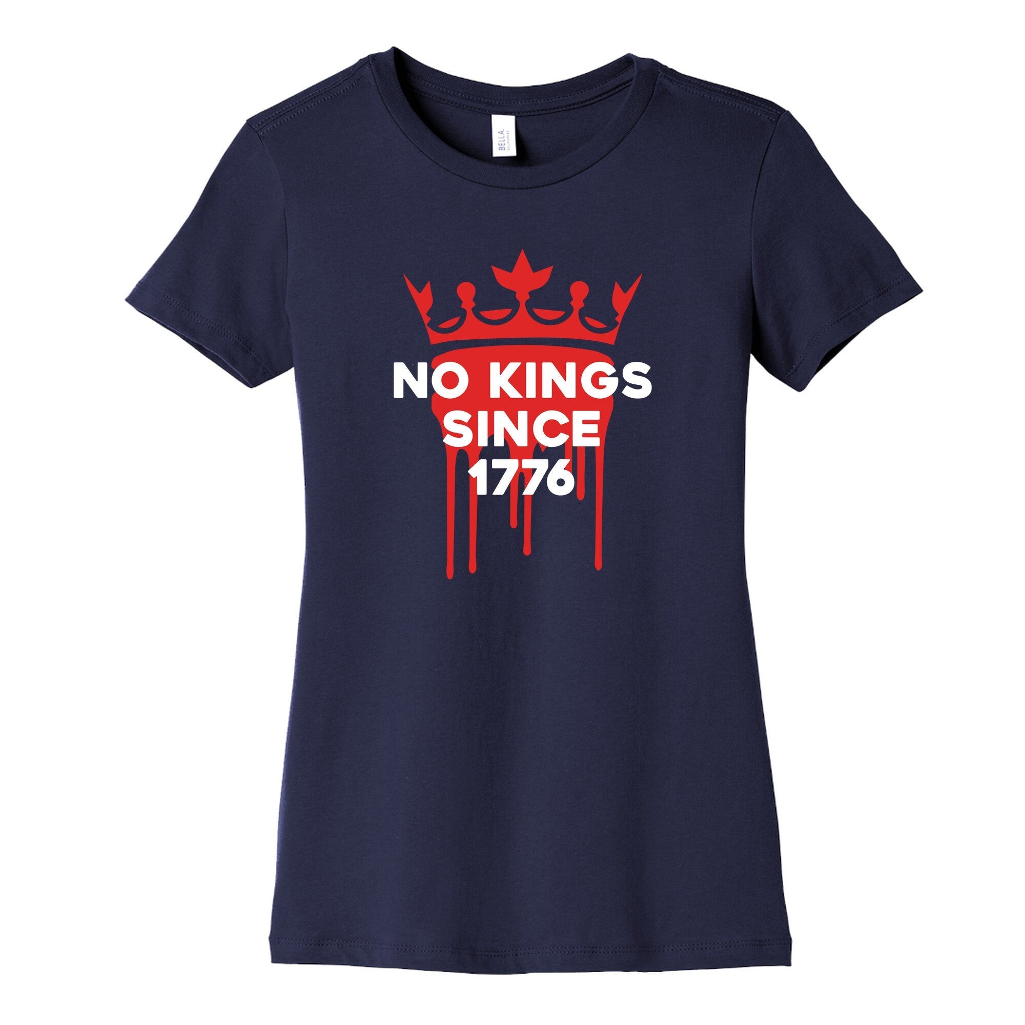 No Kings Womens Cotton Tee