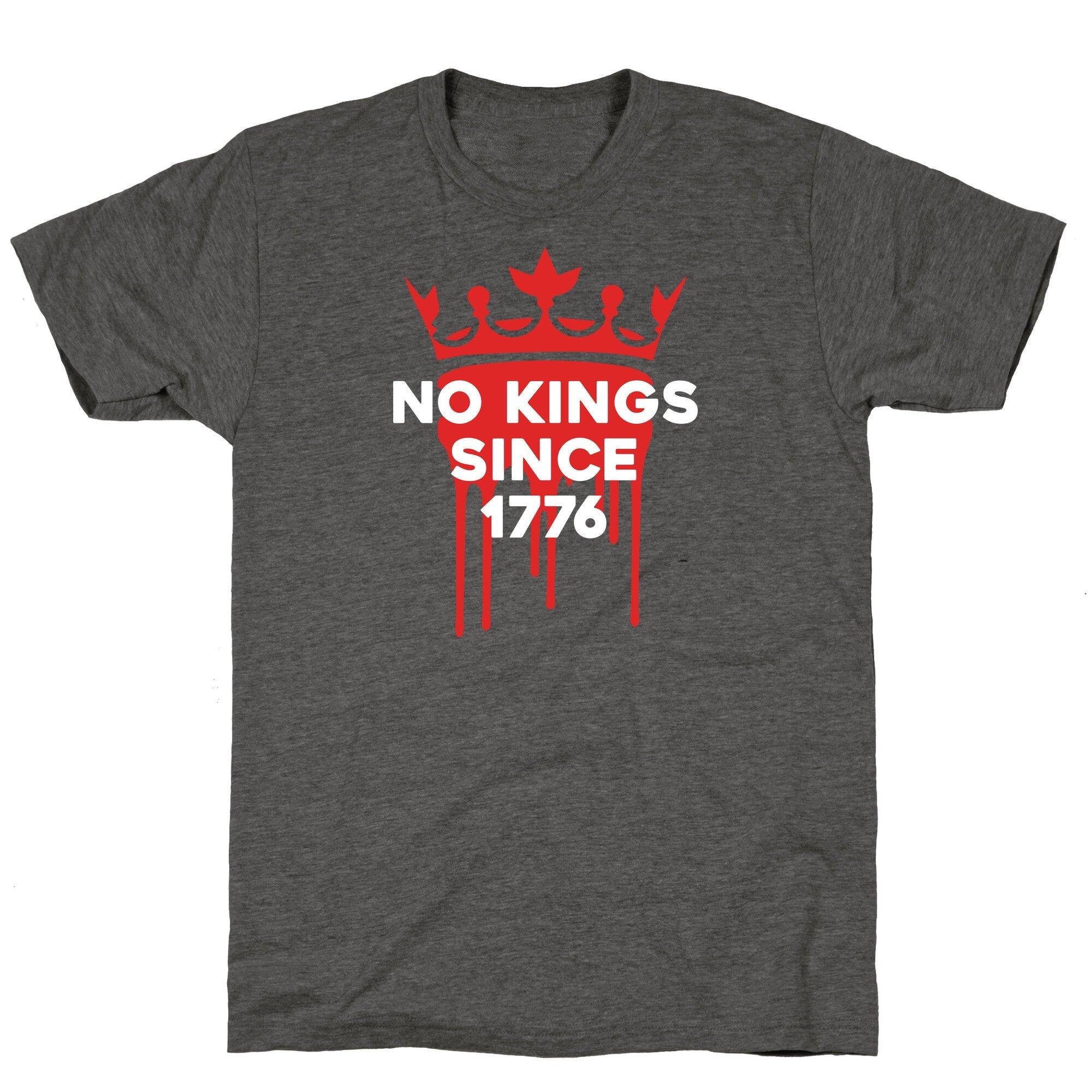 No Kings Unisex Triblend Tee