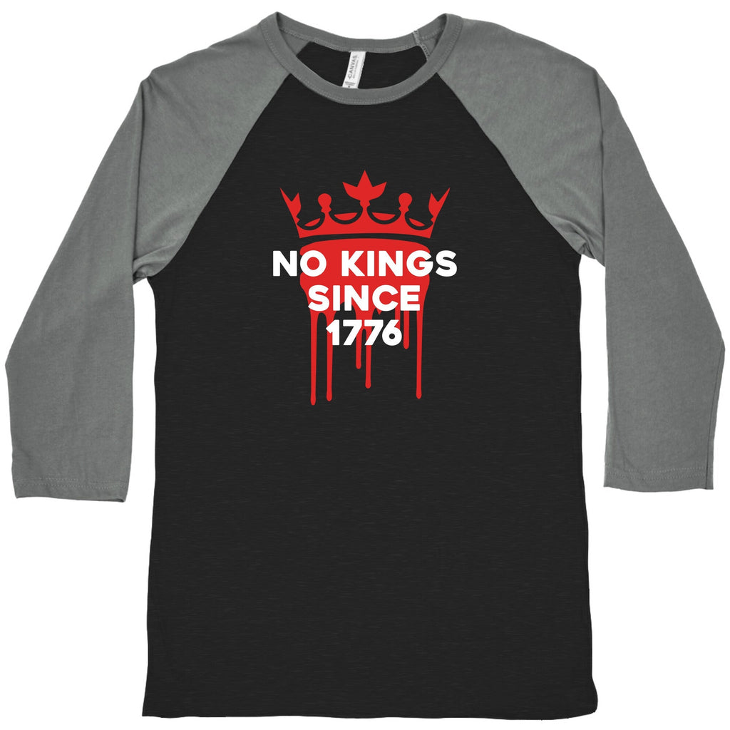No Kings Baseball Tee
