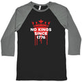No Kings Baseball Tee