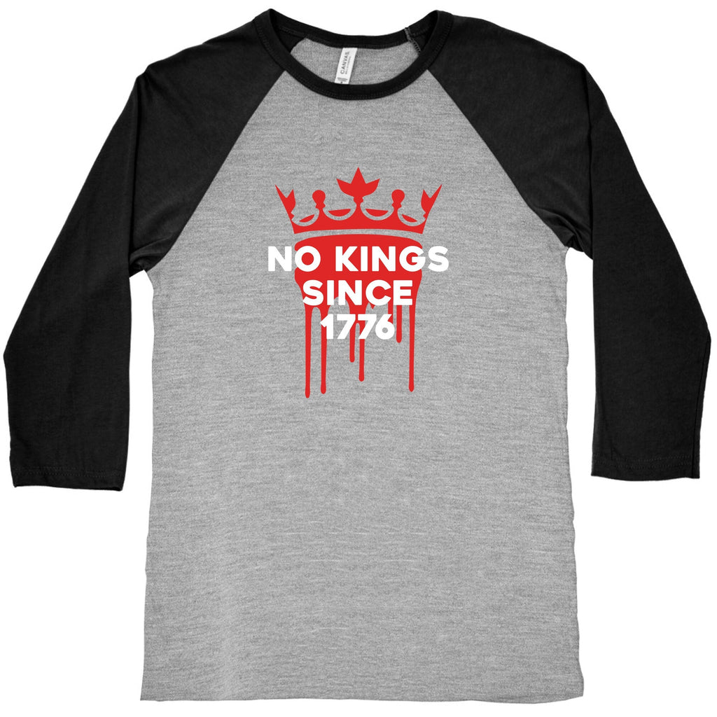 No Kings Baseball Tee