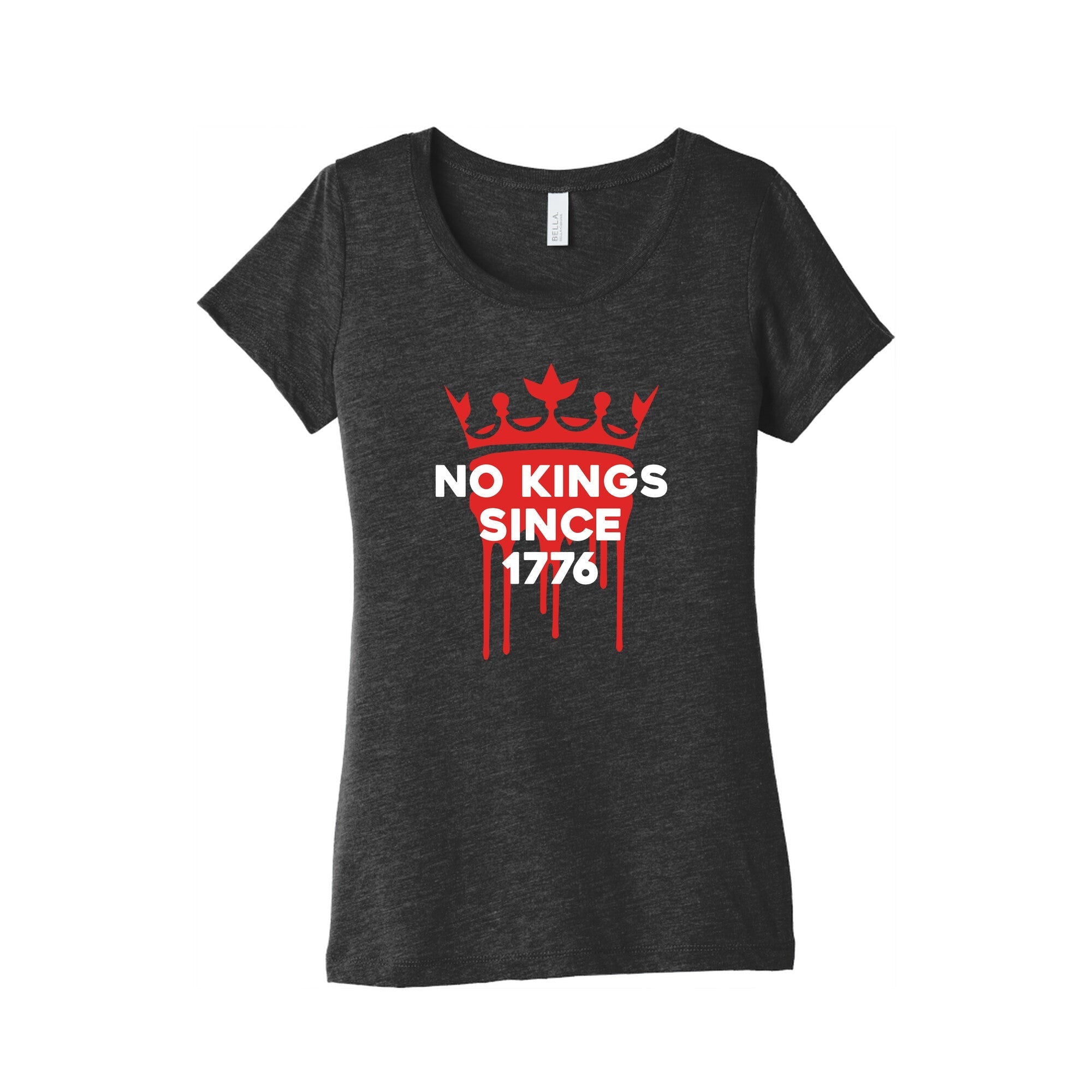 No Kings Womens Triblend Tee