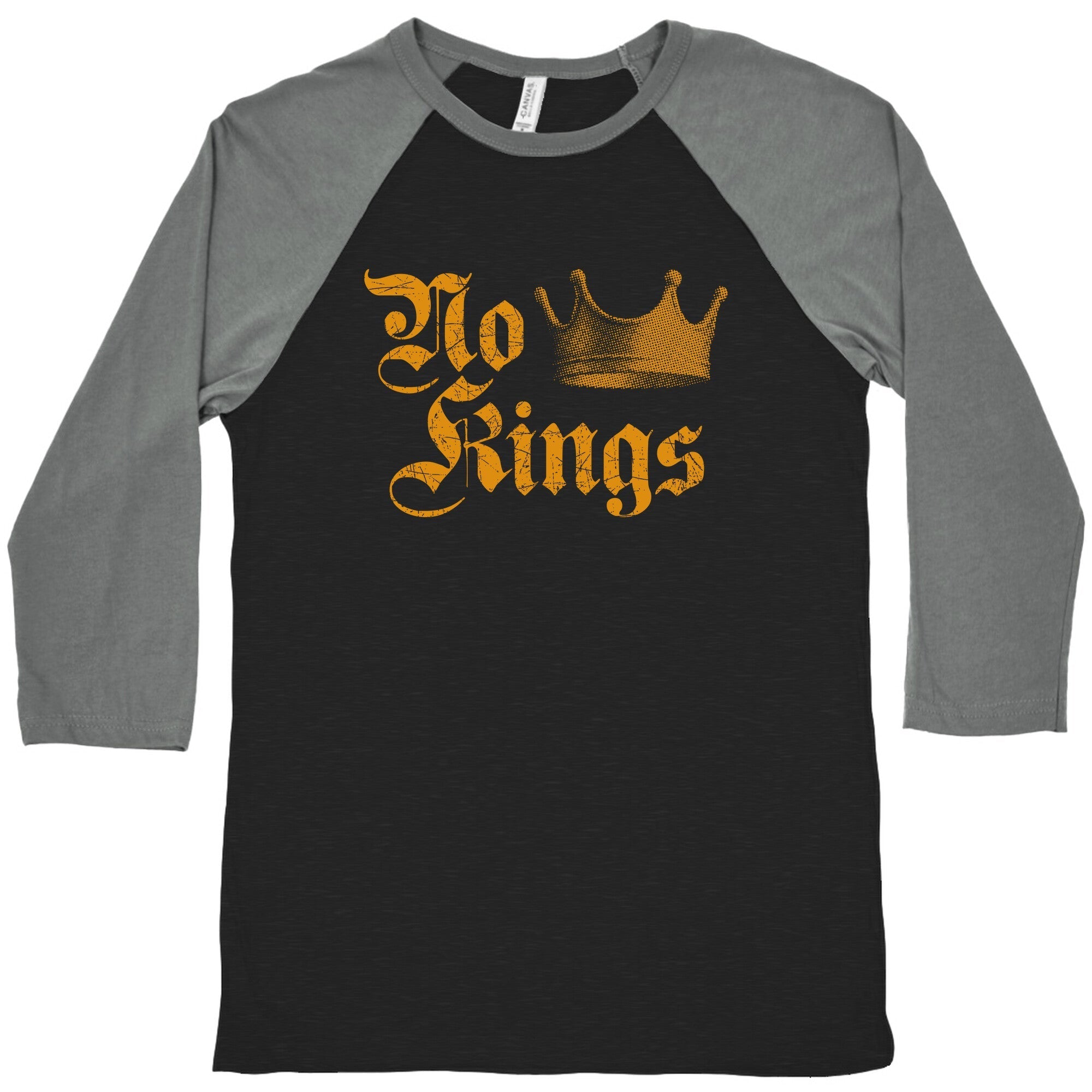 No Kings Since 1776 Baseball Tee