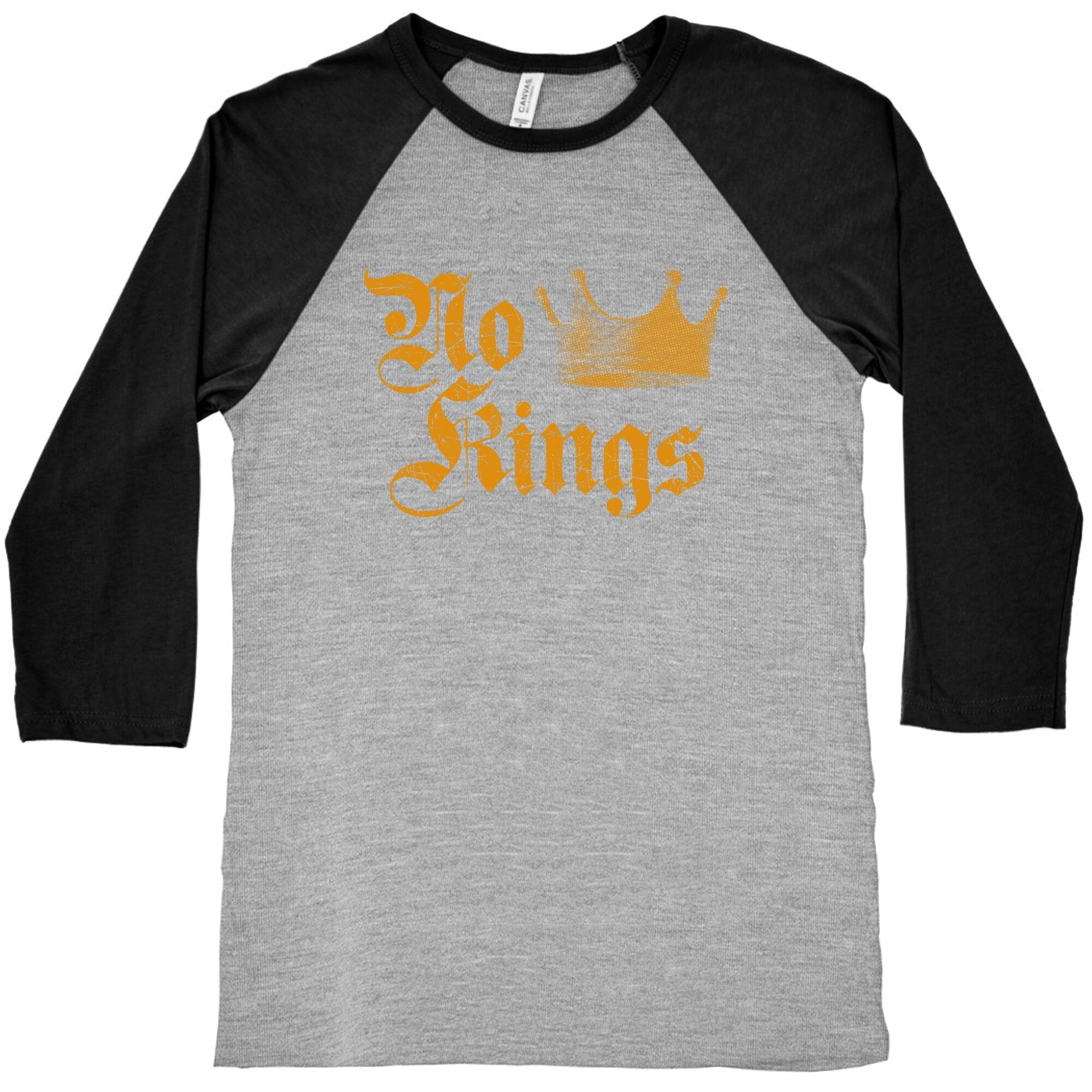 No Kings Since 1776 Baseball Tee
