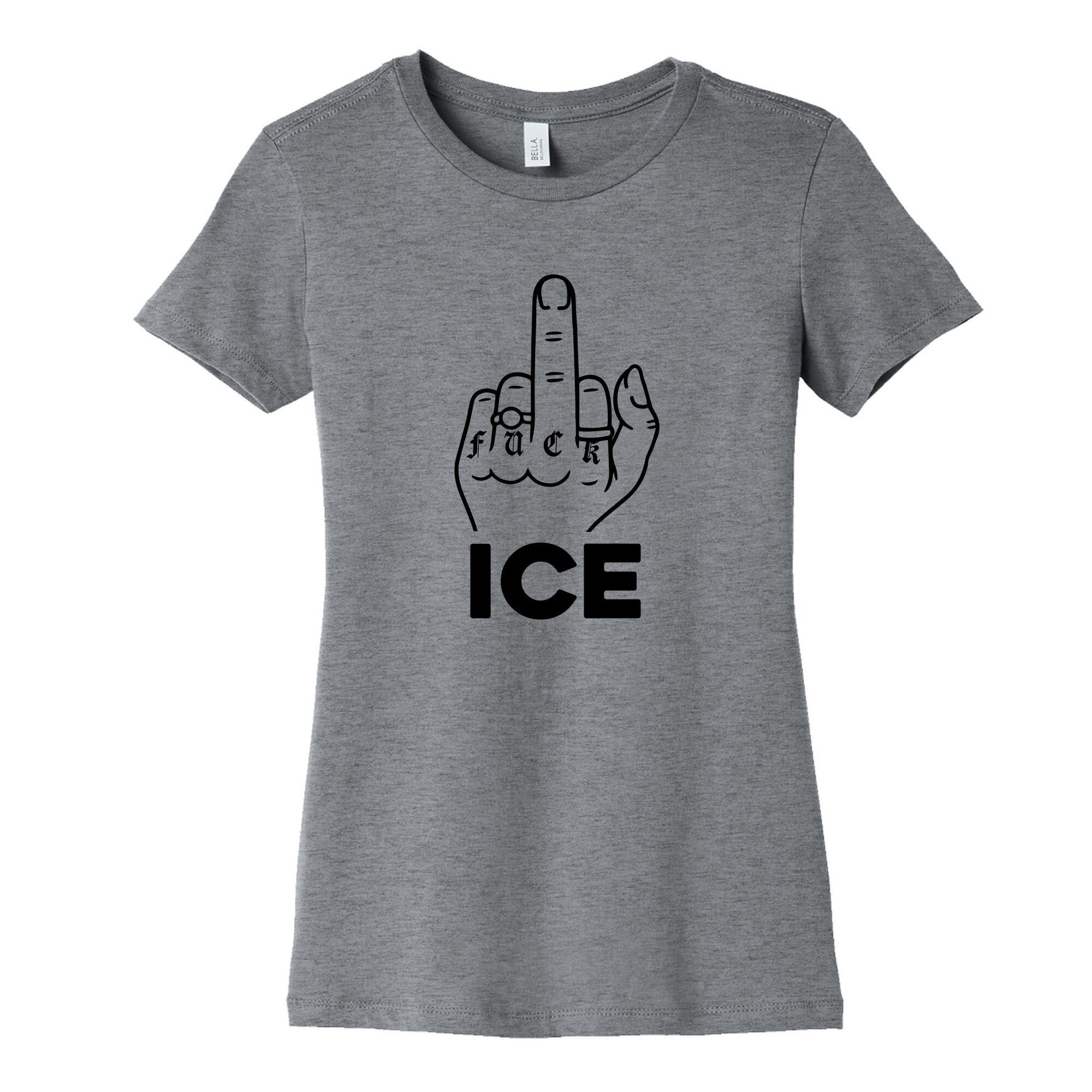 Fuck ICE Womens Cotton Tee