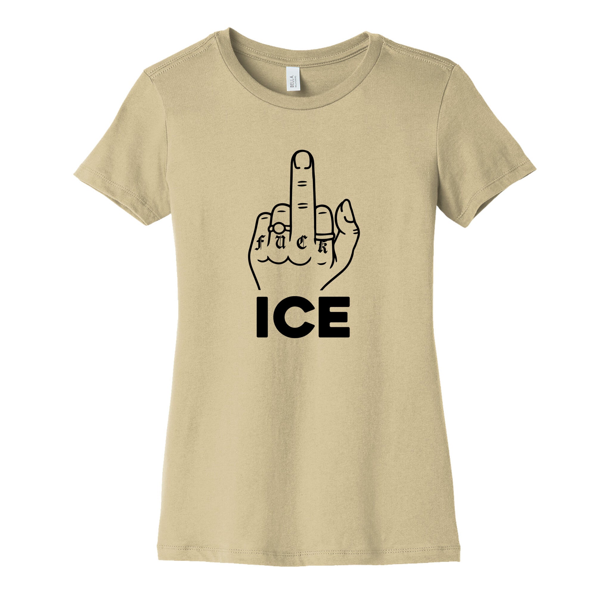 Fuck ICE Womens Cotton Tee