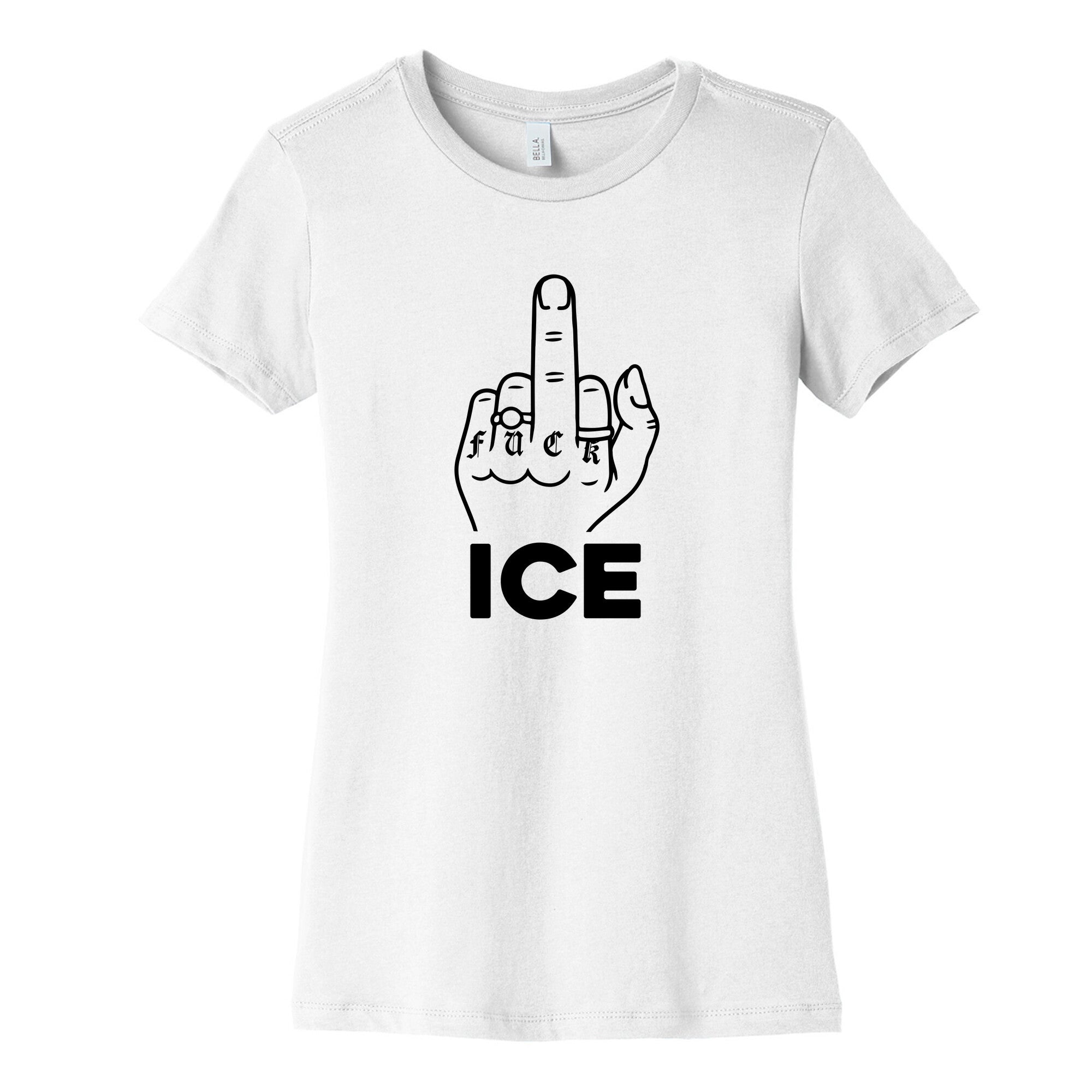 Fuck ICE Womens Cotton Tee